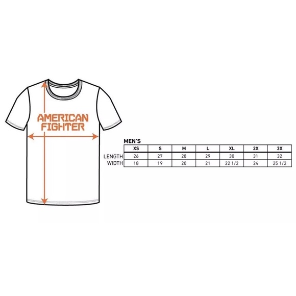 AMERICAN FIGHTER Mens T-Shirt LANGLEY TANK trainin - Picture 6 of 8